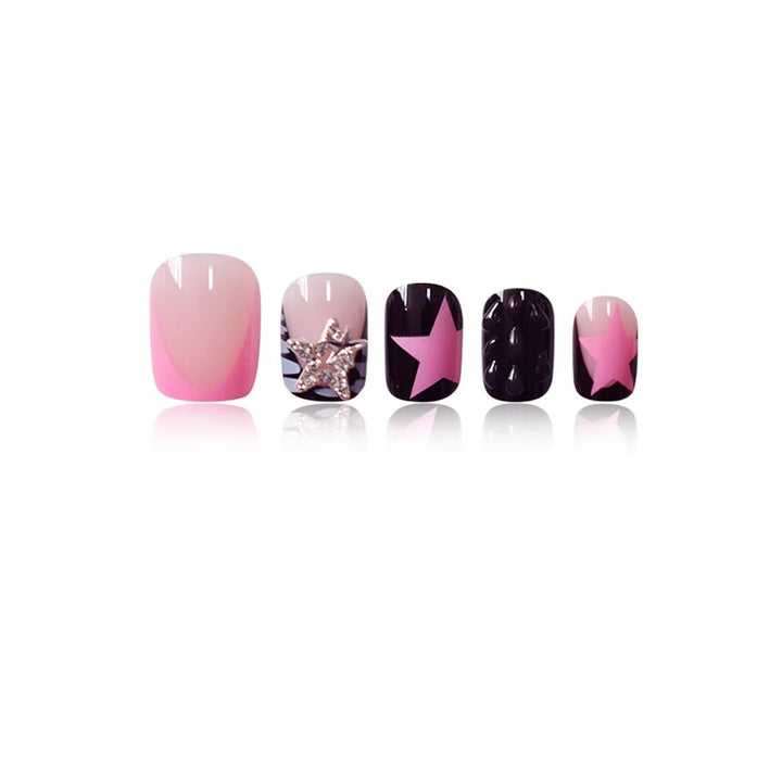 Decorative Press-On Nail Art Set Bowlift