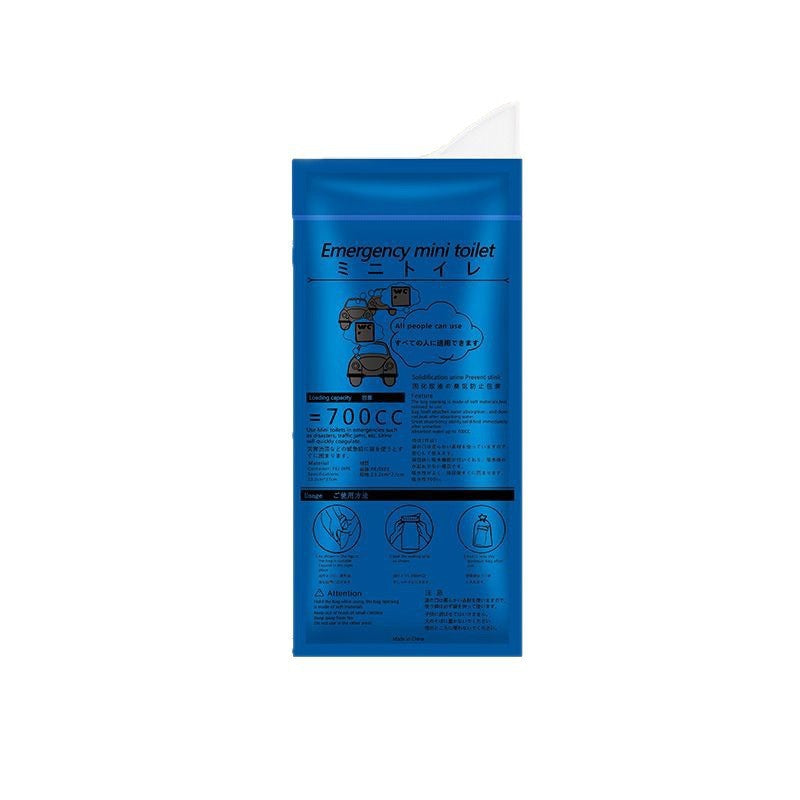 Portable Emergency Disposable Urinal Bag with Super-Absorbent Gel Bowlift