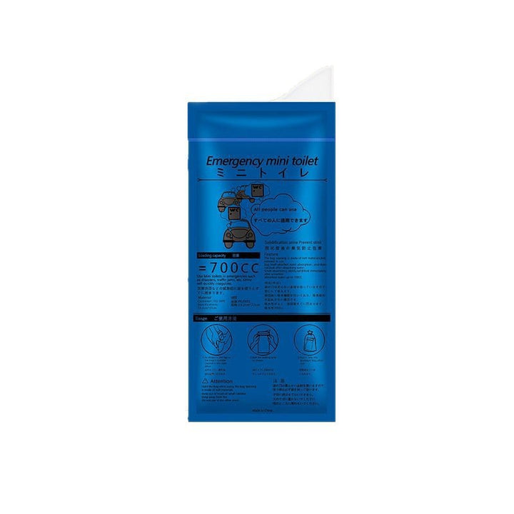 Portable Emergency Disposable Urinal Bag with Super-Absorbent Gel Bowlift