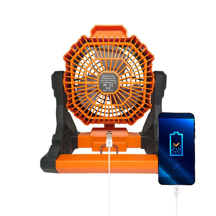 Portable LED Lantern with Fan Bowlift
