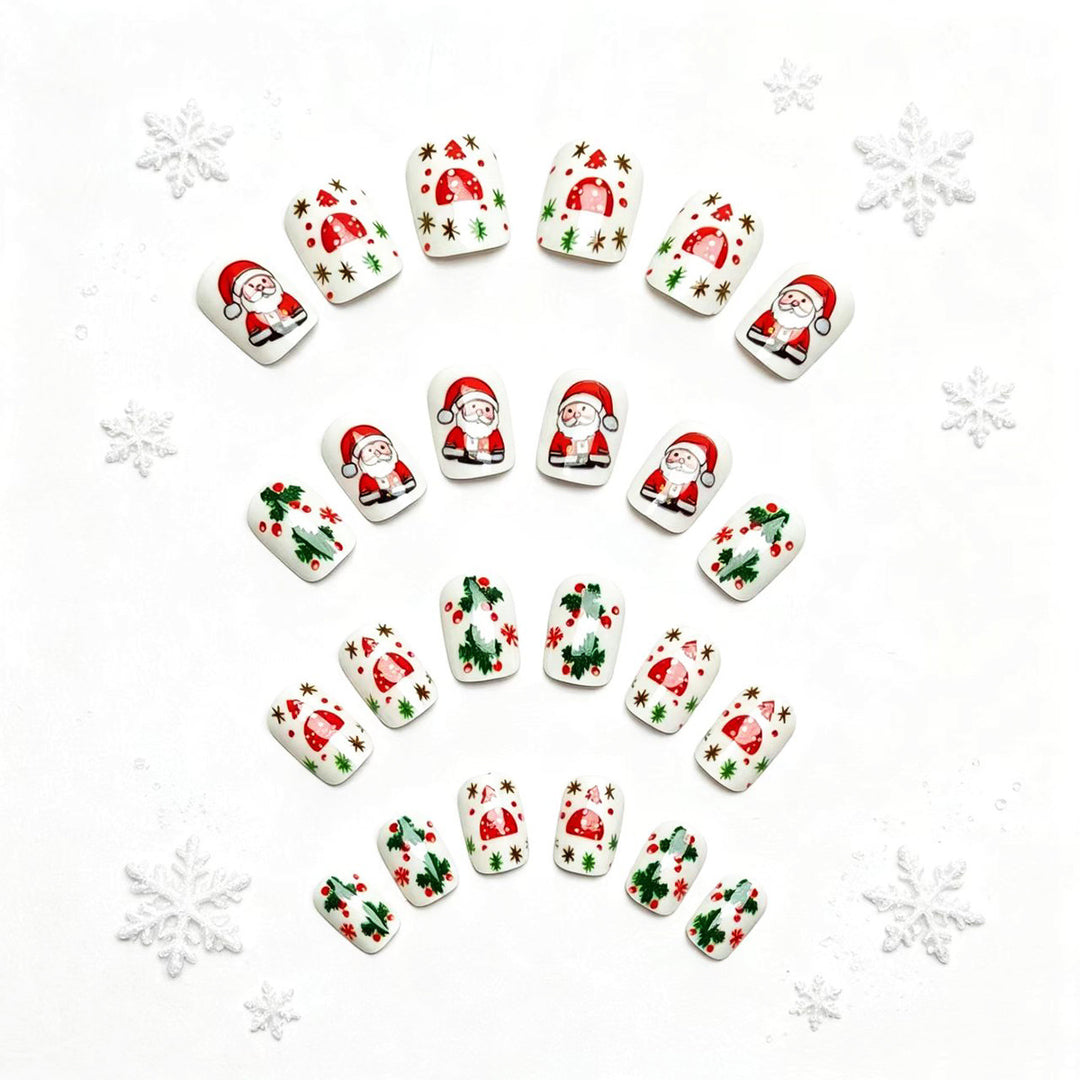 Christmas Art Nails Bowlift