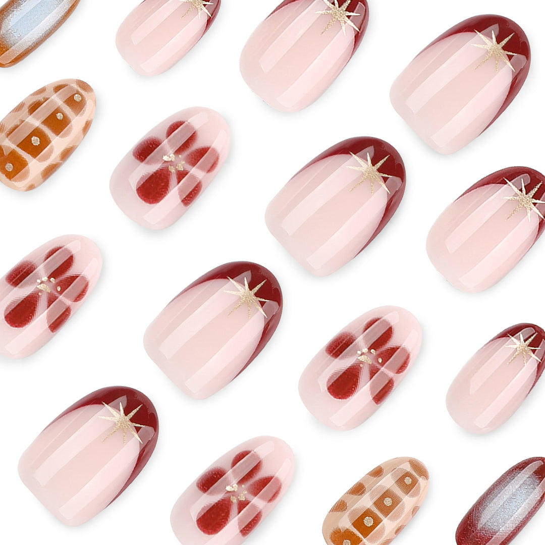 Artful Nail Art in Modern Style Bowlift