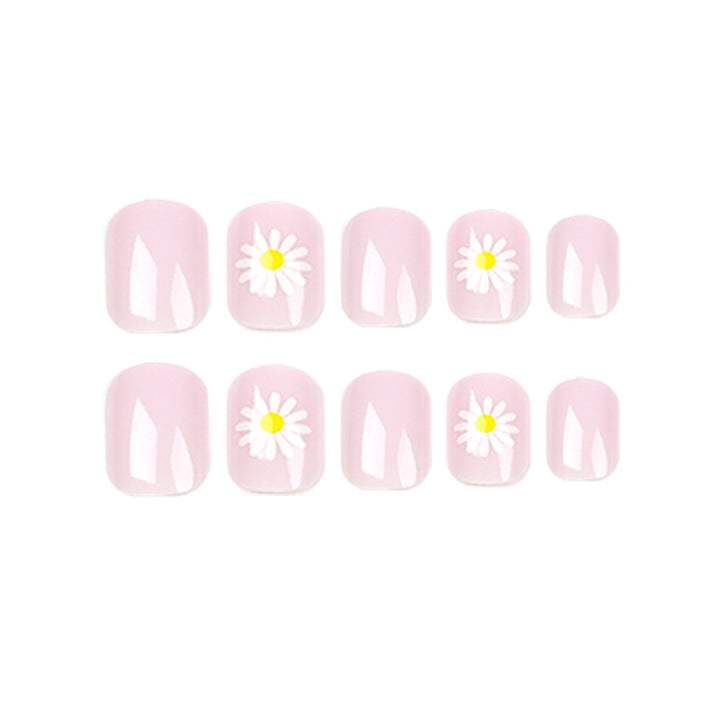 Artful Nail Art with Flower Motif Bowlift