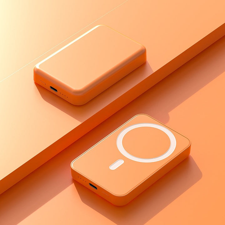 Magnetic power bank with innovative wireless charging function Bowlift