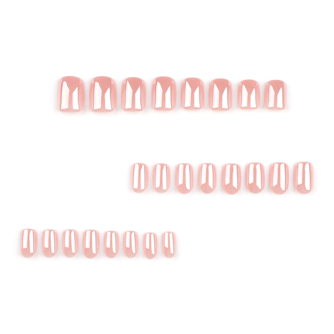 Elegant Nail Art in Rose Metallic Look Bowlift