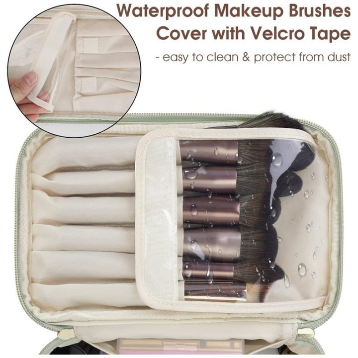 Elegant cosmetic organizer bag Bowlift