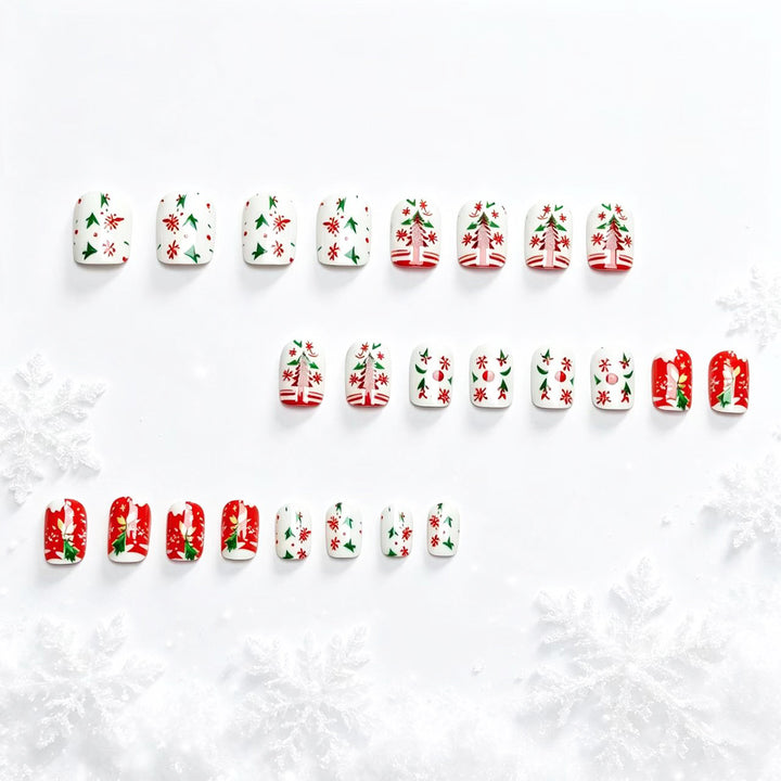 Creative Christmas Art Nails Bowlift