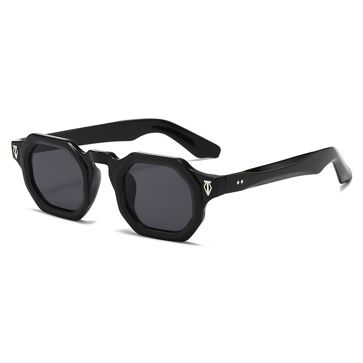 Modern Octagonal Frame Sunglasses Bowlift