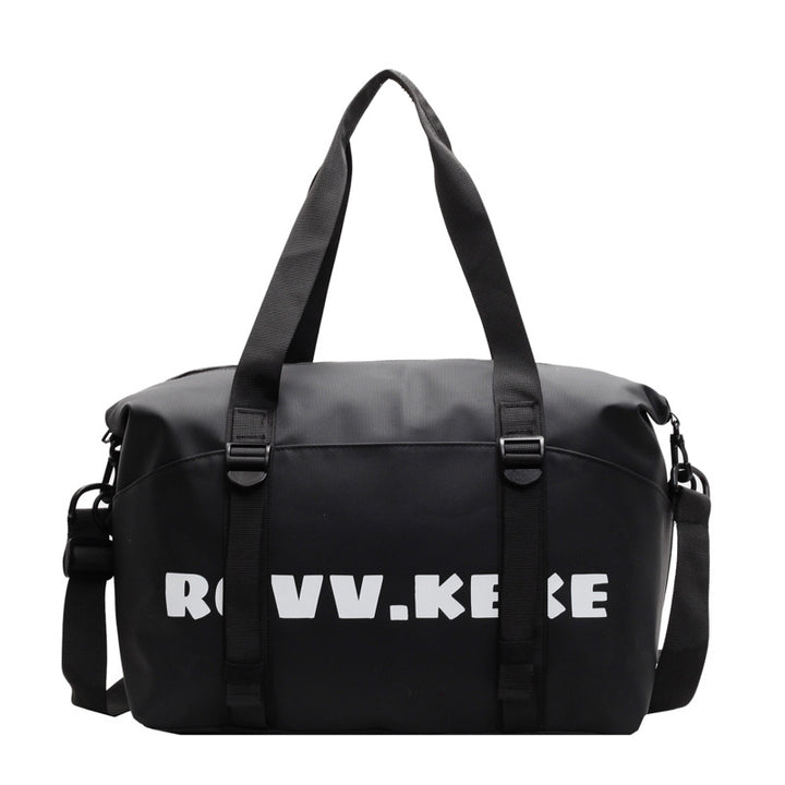 Sporty Multifunctional Duffel Bag With Adjustable Shoulder Strap Bowlift