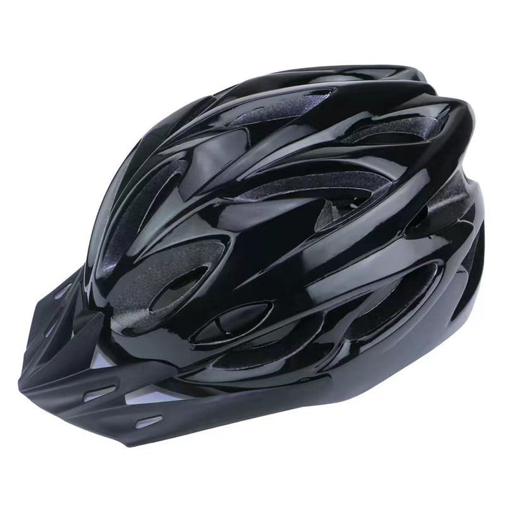 ventilated in-mold mountain cycling helmet with detachable visor and micro-adjust fit Bowlift