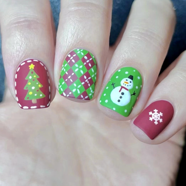 Holiday Themed Nail Art Set Bowlift