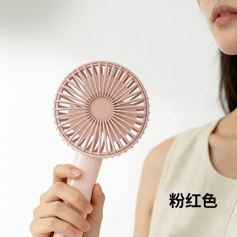 Women's portable handheld fan with ergonomic grip and powerful battery technology Bowlift