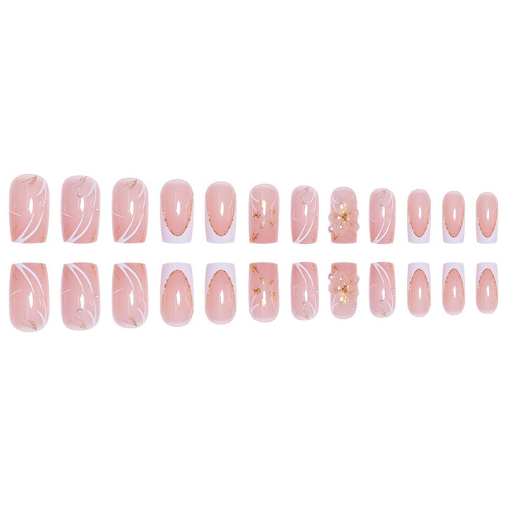 Decorative Floral Nail Extensions Bowlift