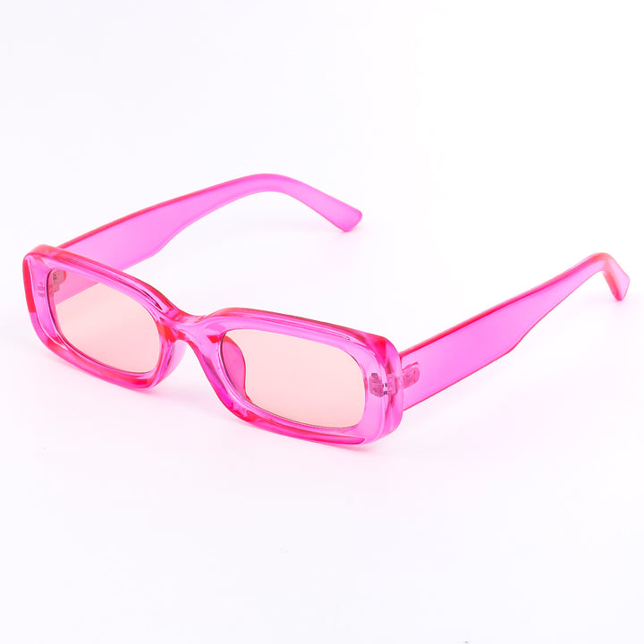 Ladies fashionable sunglasses in retro style with wide frame Bowlift