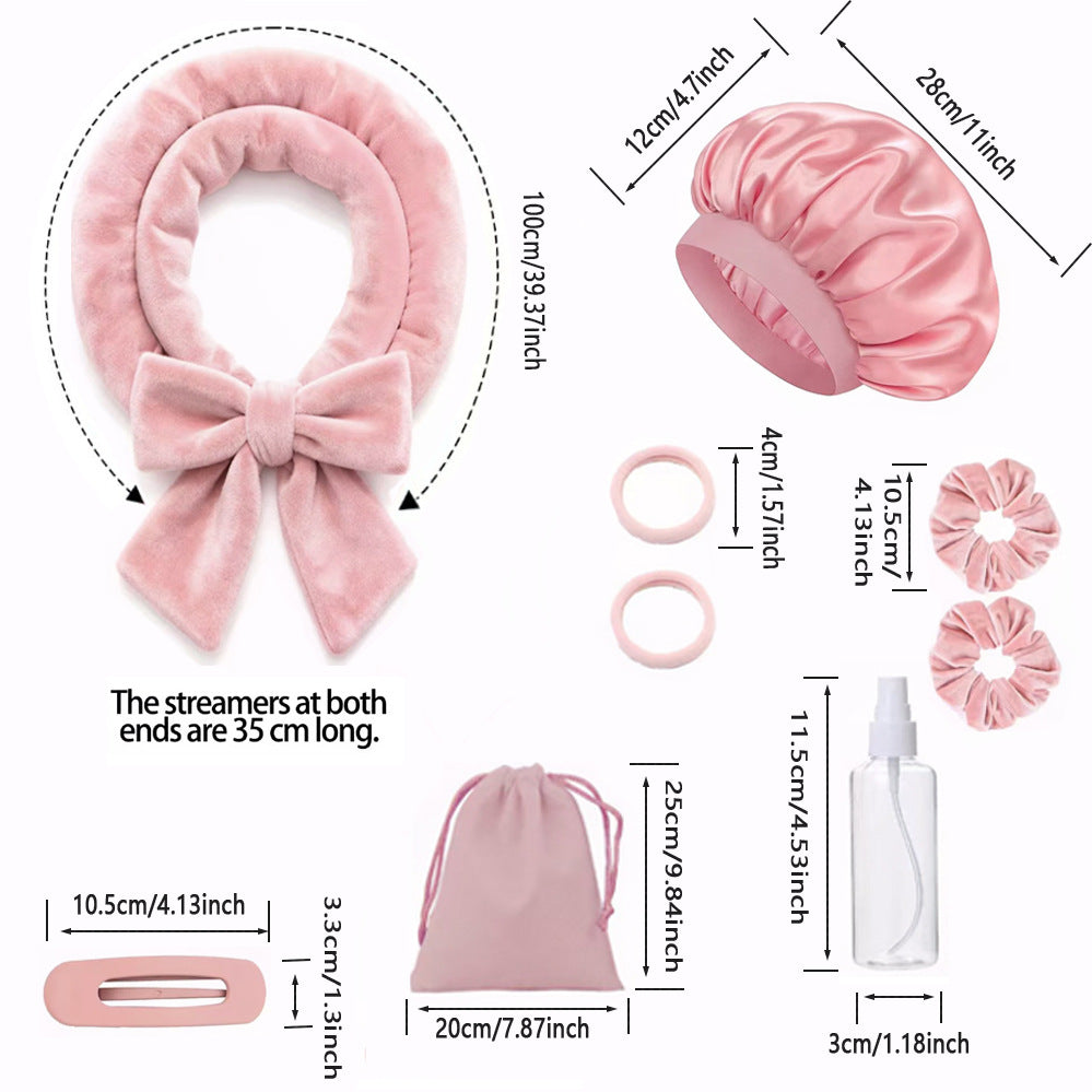 Heatless Hair Curling Set