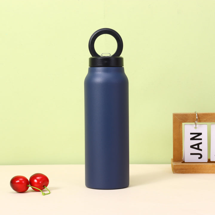 Insulated Stainless Steel Water Bottle with Loop Carry Lid Bowlift
