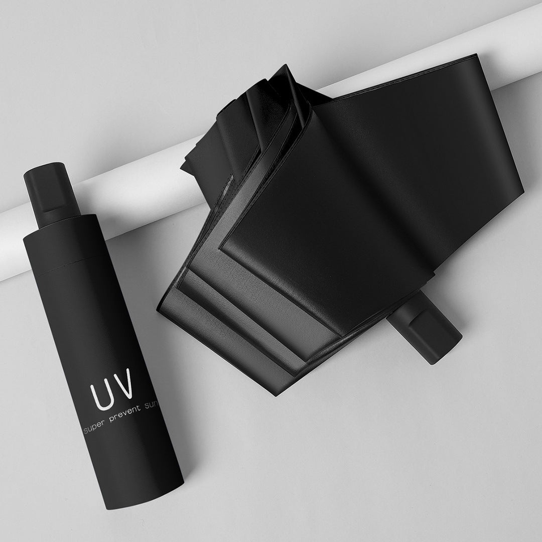 Women's Folding Umbrella with UV Protection and Sturdy Frame Bowlift