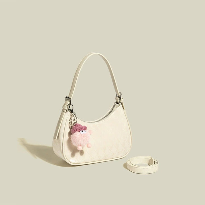 Stylish Quilted Hobo Bag Bowlift