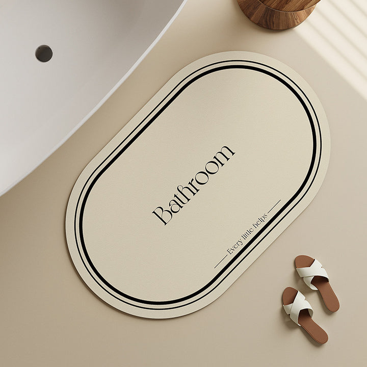 Soft Non-Slip Bathroom Mat Bowlift
