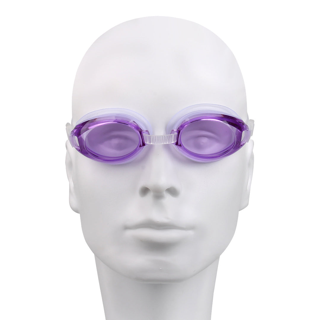 Swim goggles with scratch-resistant lenses and adjustable headstrap Bowlift