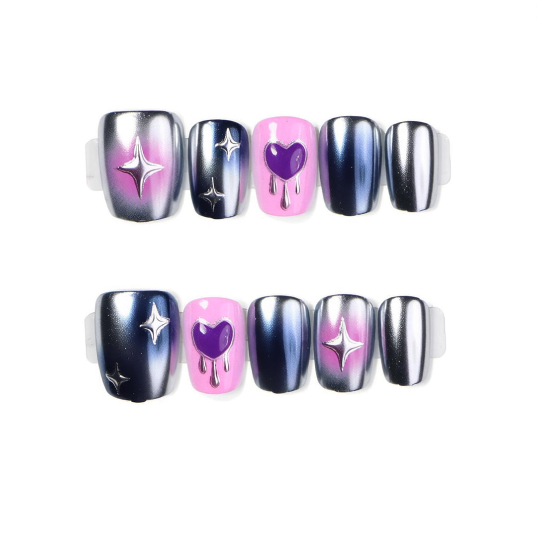 Decorative Press-On Nail Art Bowlift