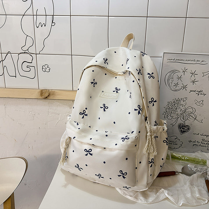 Playful Patterned Backpack