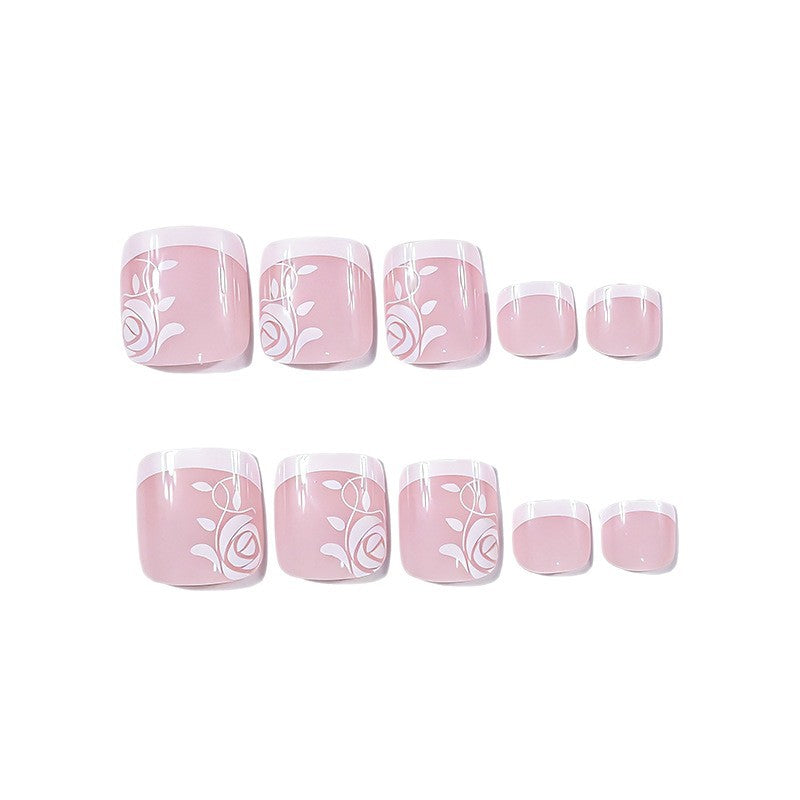Decorative Toe Nail Art Bowlift