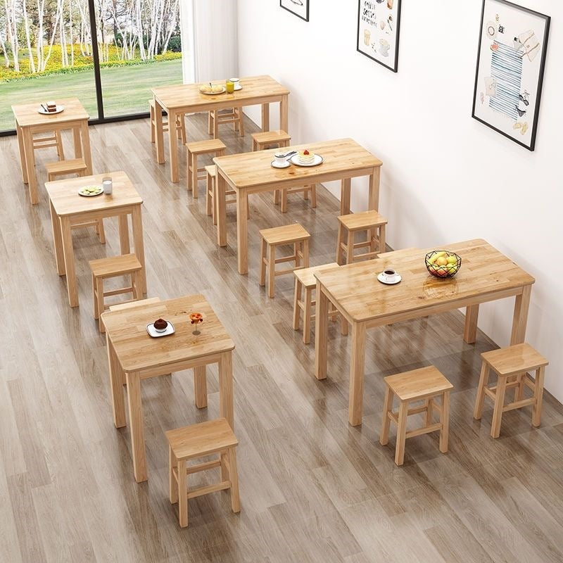 Rustic Dining Table Set Bowlift