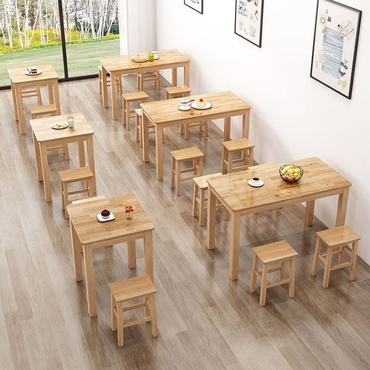 Rustic Dining Table Set Bowlift