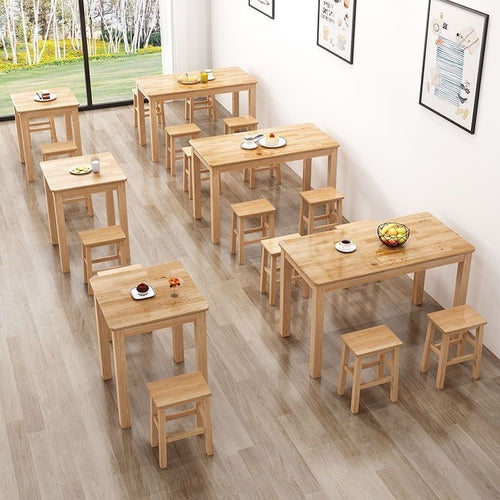 Rustic Dining Table Set Bowlift
