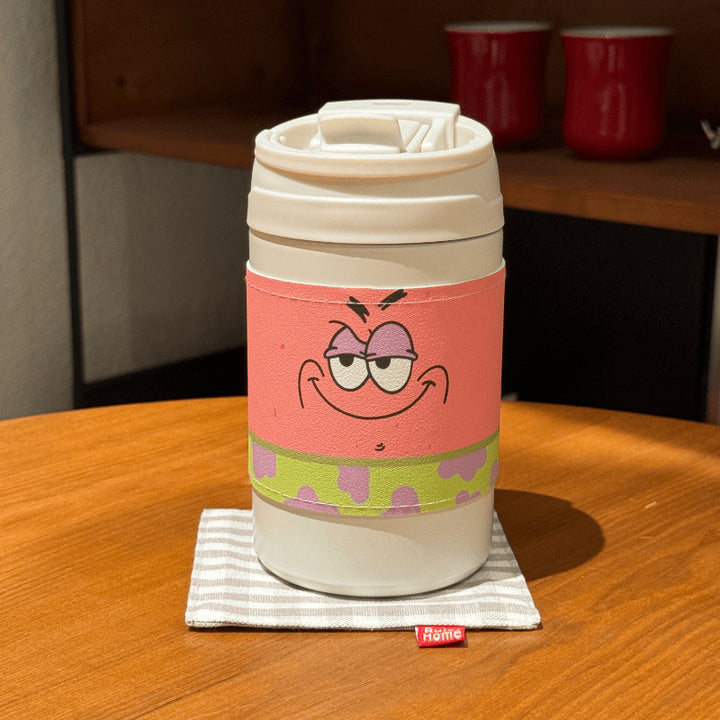 Women's Insulated Coffee Mug with Elegant Design and Safe Lid System Bowlift