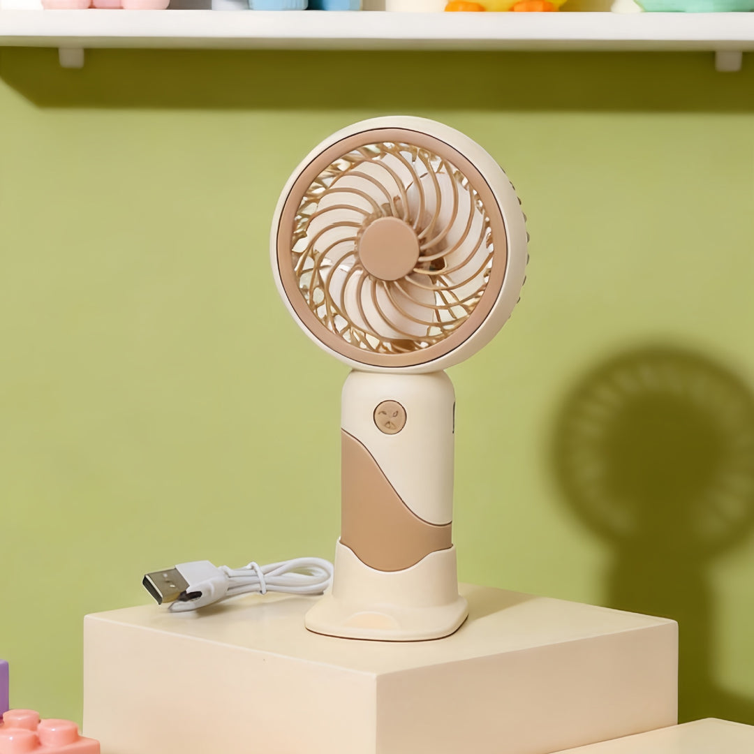 Unisex Portable Table Fan with USB Connection Bowlift