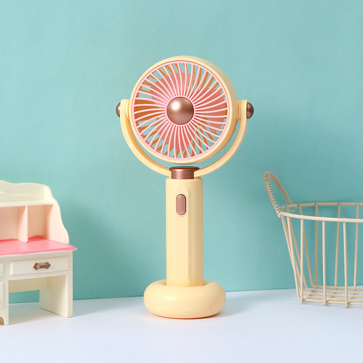 Ladies portable hand fan with modern design Bowlift