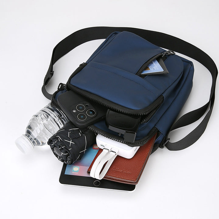 Modern Tech Organizer Sling Bag Bowlift