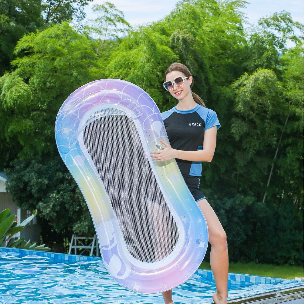 Ladies Inflatable Play Bathtub with Safety Net Bowlift