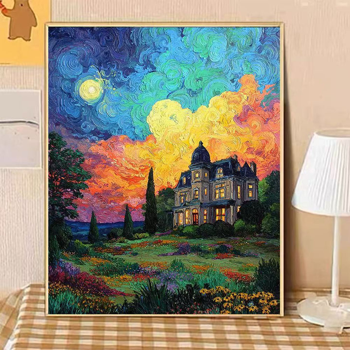 Dreamy Fantasy Landscape Wall Art Bowlift