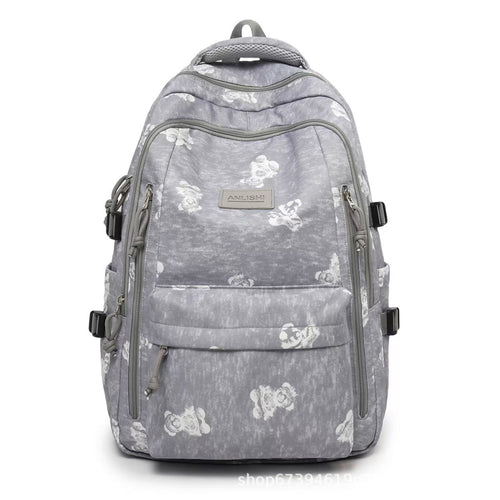 Versatile Graphic Printing Backpack Bowlift