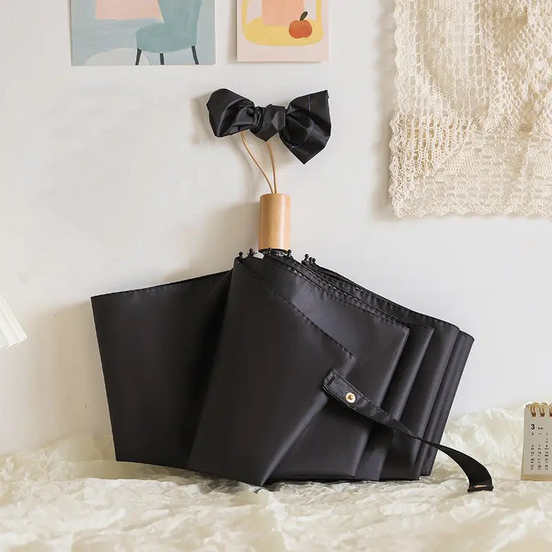 Women High-Quality Folding Umbrella Bowlift