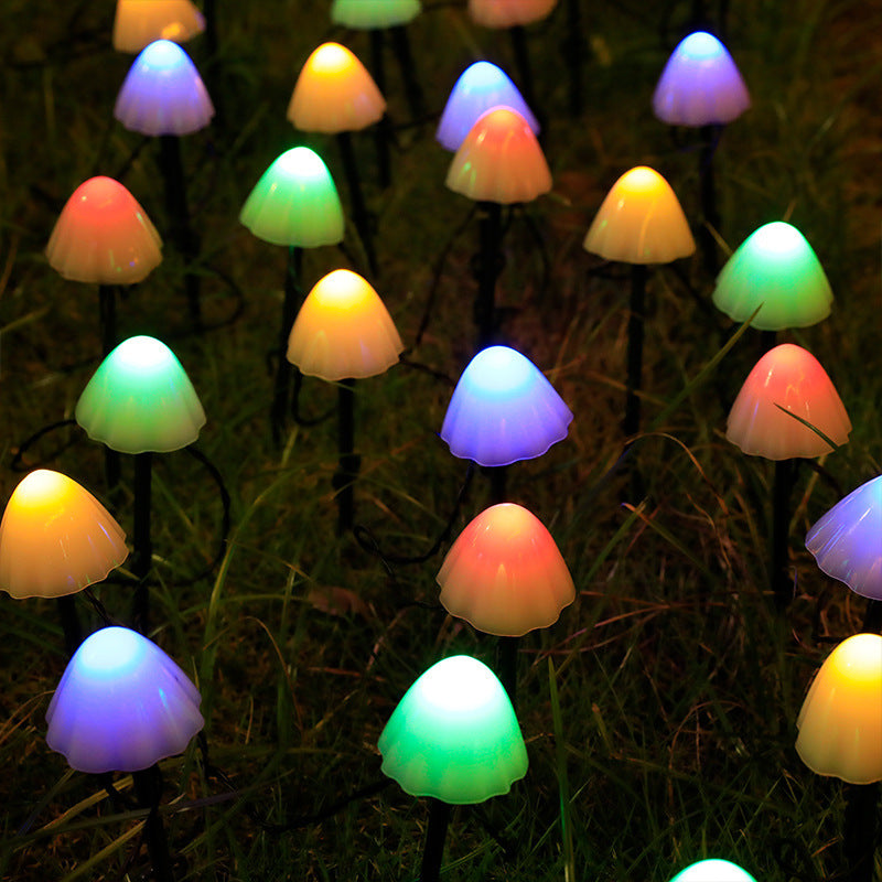 Crescent Moon Solar Garden Stake Lights With Textured Acrylic Diffuser And Warm White LED Bowlift