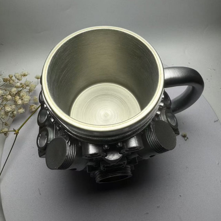 Mechanical Engine Design Mug Bowlift