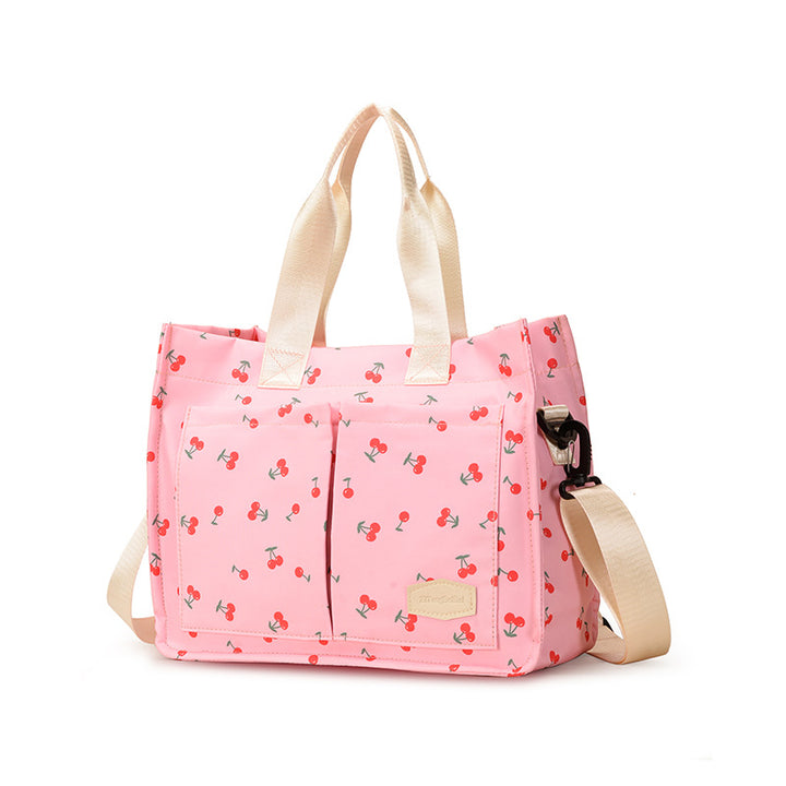 Playful Print Insulated Lunch Tote Bowlift