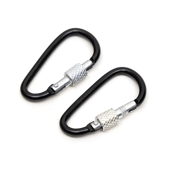 Safety carabiner with screw lock Bowlift