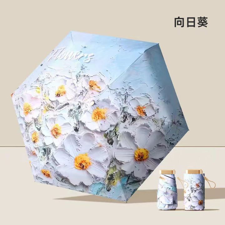 Ladies Artfully Designed Umbrella Bowlift
