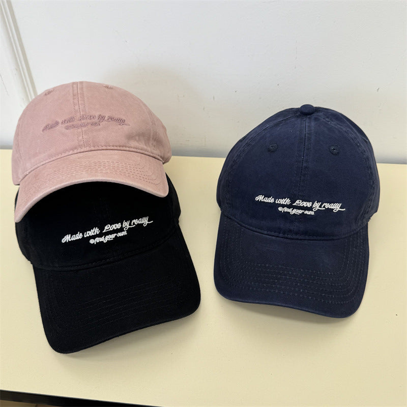 Women's Casual Cotton Baseball Cap Bowlift