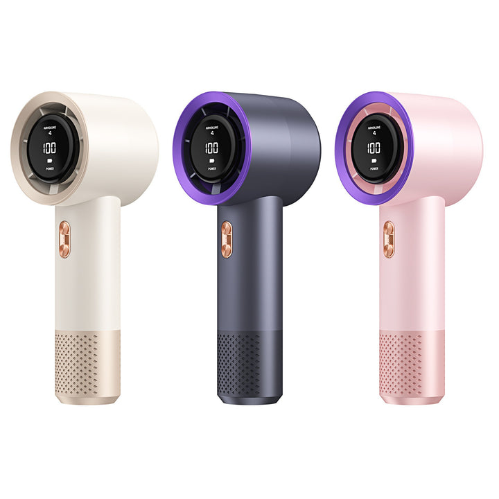 Unisex nan high-power digital handheld hair dryer with precise multi-step airflow Bowlift