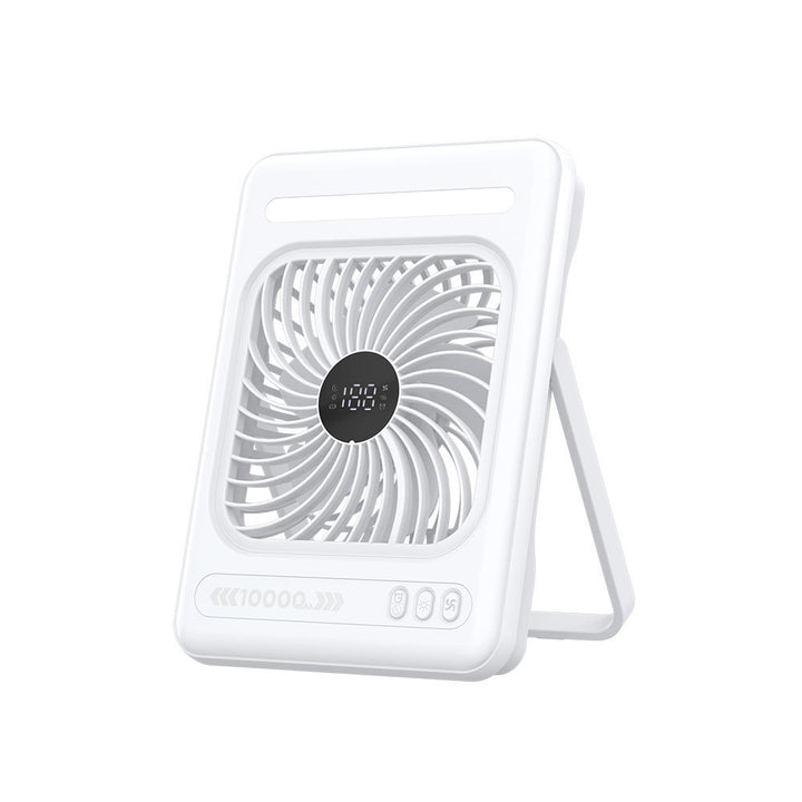 Unisex Digital Display Rechargeable Table Fan Bowlift