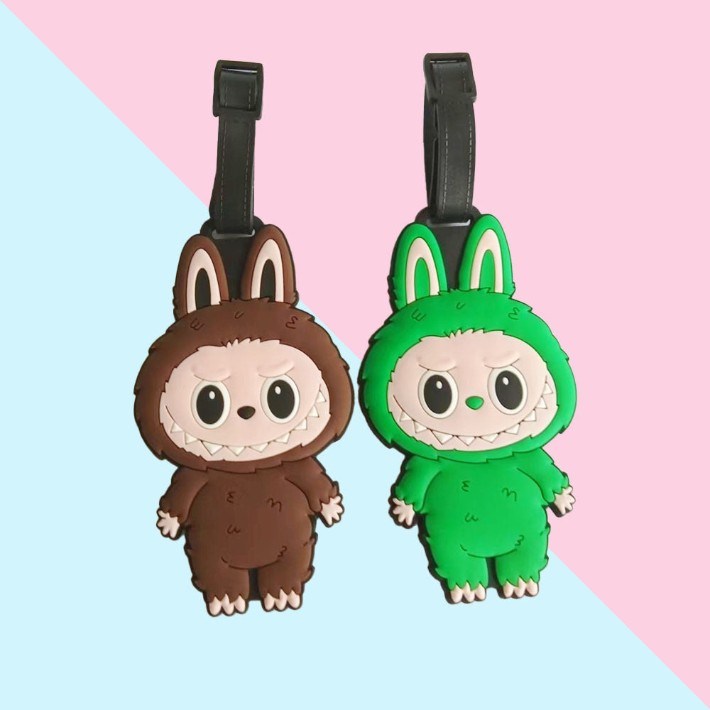 Unisex Luggage Tag with Fun Animal Design Bowlift
