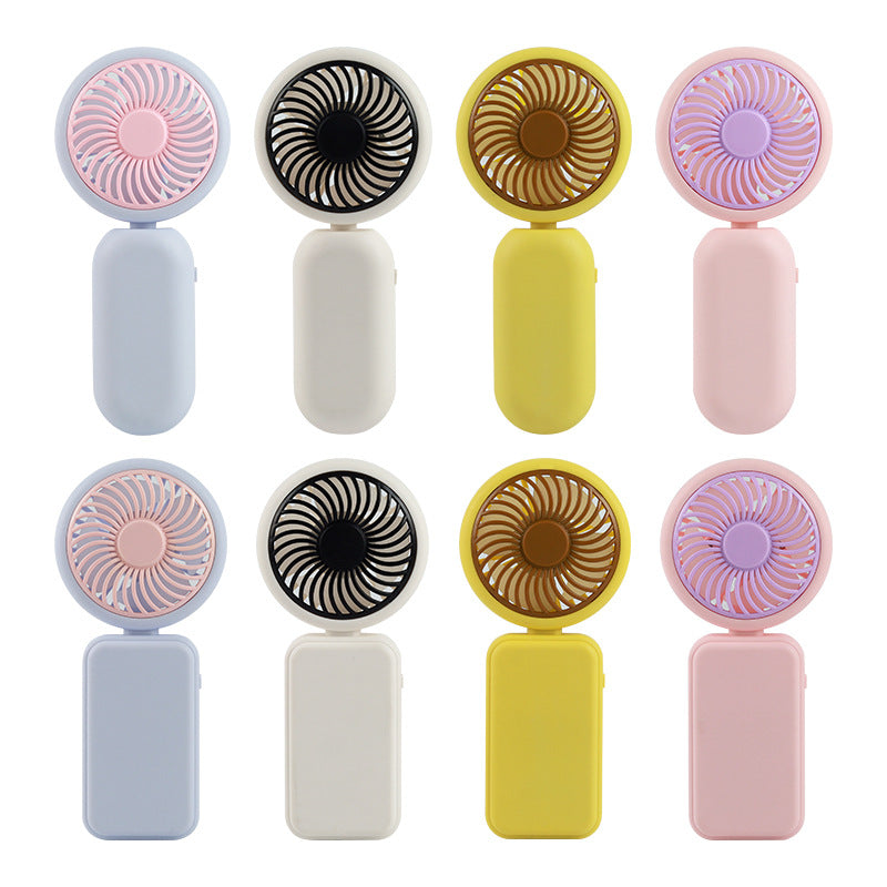 Women's Portable Handheld Fan with USB Charging Function and Adjustable Tilt Angle Bowlift