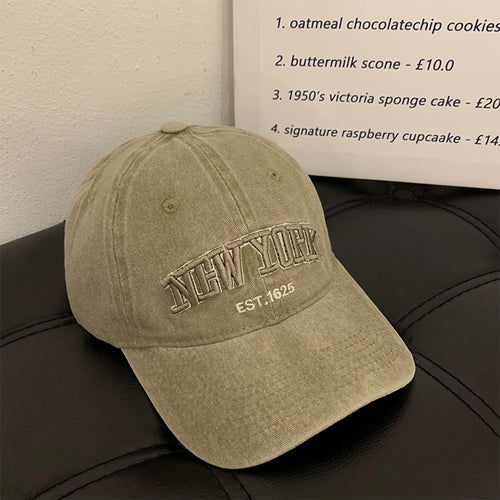 Vintage Embroidered New York Baseball Cap