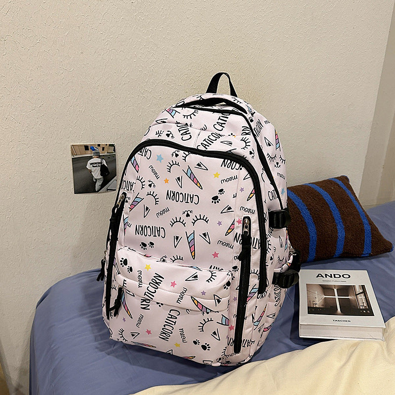 Dinosaur-Themed School Backpack